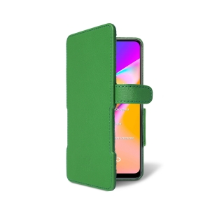 Чехол книжка Stenk Prime для OPPO Reno5 Lite Зелёный