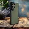Накладка SkinBacker Mini Python Scales Samsung Galaxy S24 Ultra Оливковий