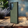 Накладка SkinBacker Mini Python Scales Samsung Galaxy S24 Ultra Оливковий