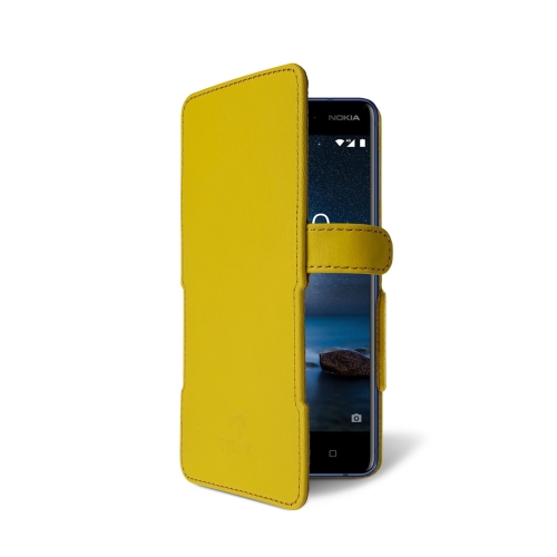 чехол-книжка на Nokia 8 Желтый Stenk Prime фото 2