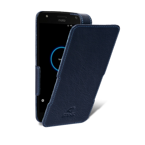чохол-фліп на Motorola Moto X4 Синій Stenk Prime фото 2