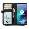 Чехол книжка Stenk Wallet для Motorola Moto G100 Черный