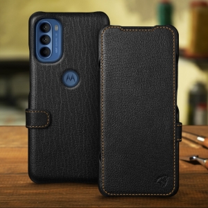 Чехол книжка Stenk Premium для Motorola Moto G41 Черный