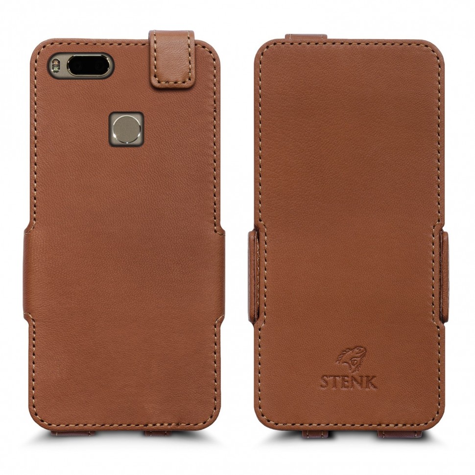 

Чехол флип Stenk Prime для Xiaomi Mi 5X Camel, Светло-коричневый