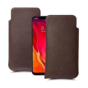Футляр Stenk Elegance для Xiaomi Mi 8 Коричневий