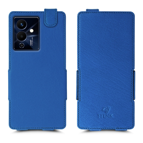 чехол-флип на Infinix Note 12 Pro 5G Ярко-синий Stenk Prime фото 1
