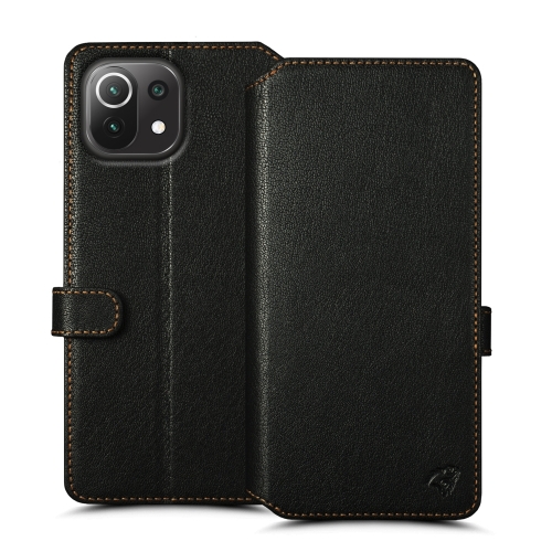 чохол-гаманець на Xiaomi 11 Lite 5G NE Чорний Stenk Premium Wallet фото 1