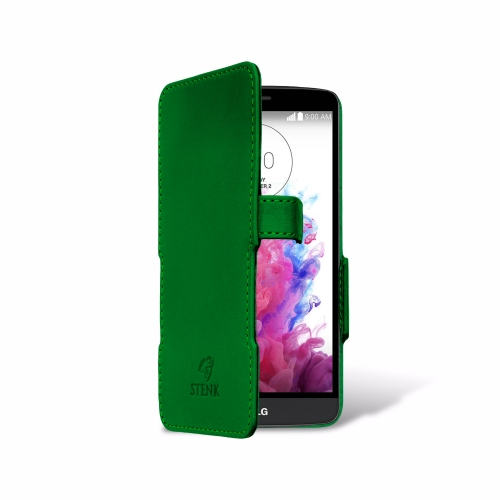 чохол-книжка на LG G3 Stylus Duo D690 Зелений Stenk Сняты с производства фото 2