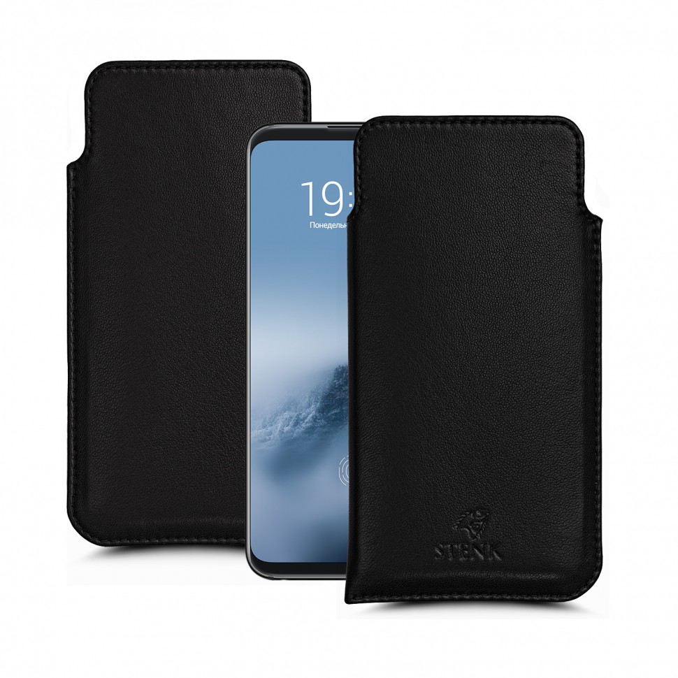 

Футляр Stenk Elegance для Meizu 16th Чёрный, Черный
