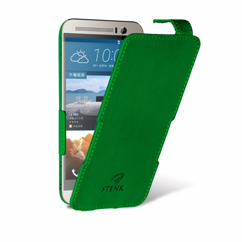 чохол-фліп на HTC One M9 Plus Зелений Stenk Сняты с производства фото 2