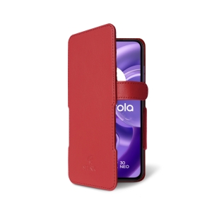 Чохол книжка Stenk Prime для Motorola Edge 30 Neo Червоний