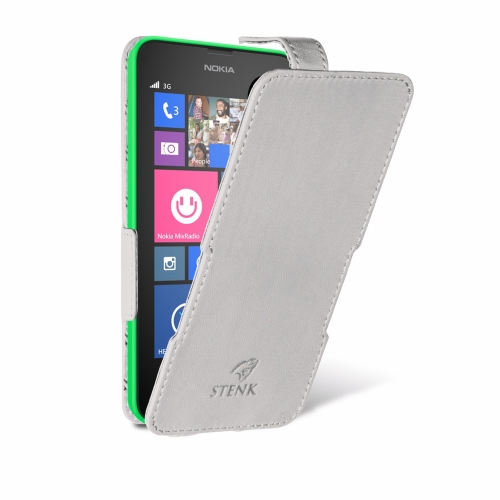 чохол-фліп на Nokia Lumia 630 Білий Stenk Сняты с производства фото 2