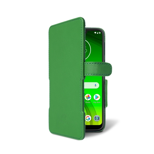 чехол-книжка на Motorola Moto G7 Power Зелёный Stenk Prime фото 2