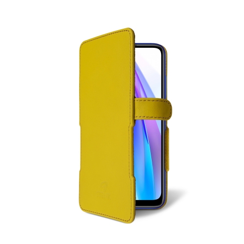 чехол-книжка на Xiaomi Redmi Note 8T Желтый  Prime фото 2