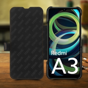 Чохол книжка Stenk Premium для Xiaomi Redmi A3 Чорний