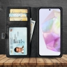 Чехол книжка Stenk Premium Wallet для Samsung Galaxy A35 Чёрный