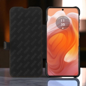 Чохол книжка Stenk Premium для Motorola Edge 50 Ultra Чорний