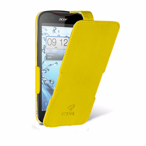 чохол-фліп на Acer Liquid E2 (V370) Жовтий Stenk Сняты с производства фото 2