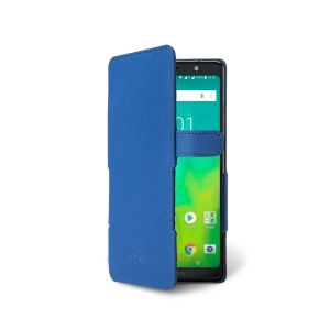 Чехол книжка Stenk Prime для BlackBerry Evolve Ярко-синий