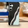 Чохол книжка Stenk Premium для Samsung Galaxy S24 FE Чорний