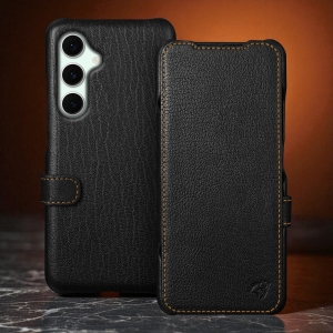 Чохол книжка Stenk Premium для Samsung Galaxy S24 FE Чорний
