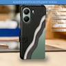 Чехол книжка Stenk Premium для Xiaomi Poco X7 Pro Чёрный