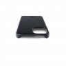 Кожаная накладка Stenk Cover для Apple iPhone 12 mini Чёрная