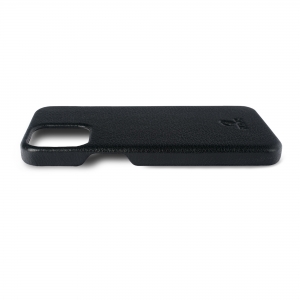 Шкіряна накладка Stenk Cover для Apple iPhone 12 mini Чорна