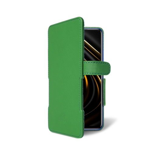 чехол-книжка на Xiaomi Poco M3 Зелёный Stenk Prime фото 2