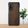 Шкіряна накладка Stenk WoodBacker для OnePlus Nord 5 Чорний