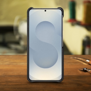 Накладка Stenk ExBacker Python Scales Samsung Galaxy S25 Plus Коричневий