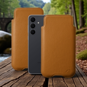 Футляр Stenk Sportage для Samsung Galaxy S25 FE Camel