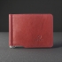 Шкіряний затиск для грошей Stenk Moneyclip Червоний