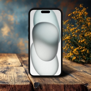 Накладка SkinBacker Wood для Apple iPhone 15 Римская оливка