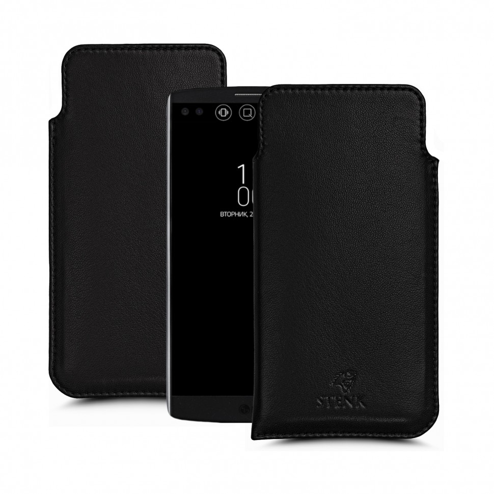 

Футляр Stenk Elegance для LG V10 (H961S) Чёрный, Черный