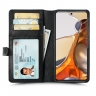 Чехол книжка Stenk Premium Wallet для Xiaomi 11T Pro Чёрный