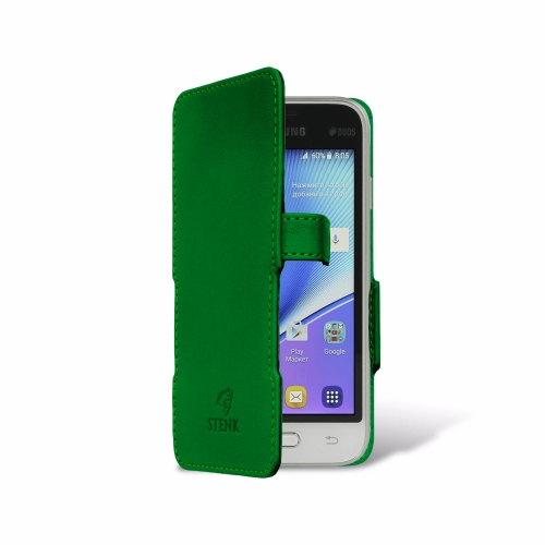 чохол-книжка на Samsung Galaxy J1 mini (2016) Зелений Stenk Сняты с производства фото 2