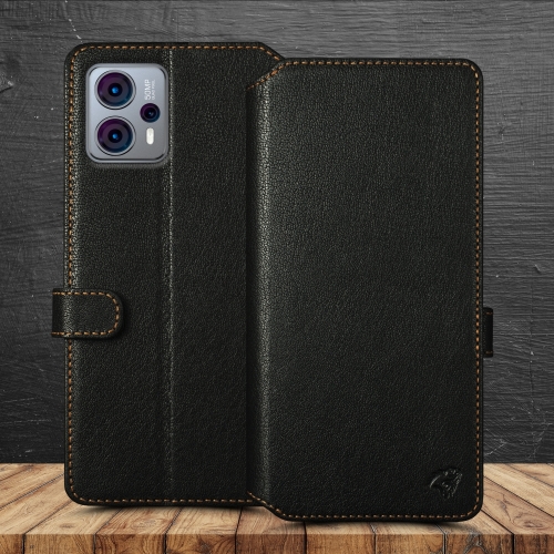 чохол-гаманець на Motorola Moto G23 Чорний Stenk Premium Wallet фото 1