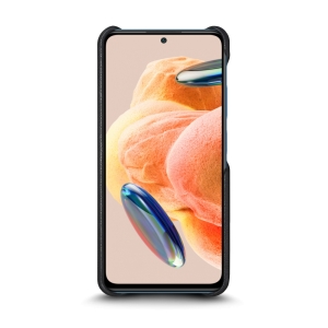 Шкіряна накладка Stenk Reptile Cover для Xiaomi Redmi Note 12 Pro 4G Чорна