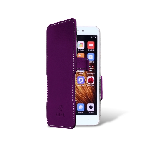 чохол-книжка на Xiaomi Redmi 4A Бузок Stenk Prime Purple фото 2