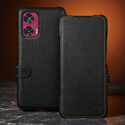 чехол книжка на Motorola Edge 50 Fusion Черный Stenk Premium фото 1