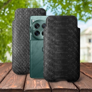 Футляр Stenk Sportage Python для OnePlus 12 Чорний