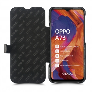Чохол книжка Stenk Premium для OPPO A73 Чорний