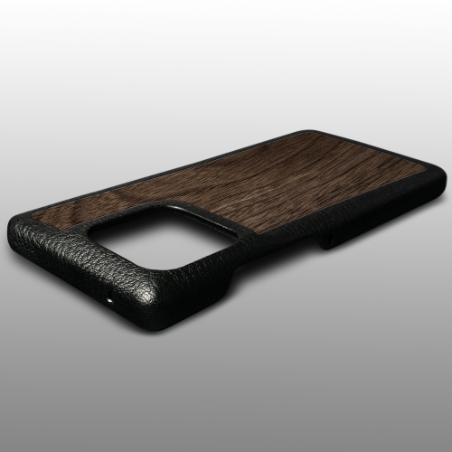 бампер на Motorola Edge 60 Pro Чорний Stenk WoodBacker фото 6