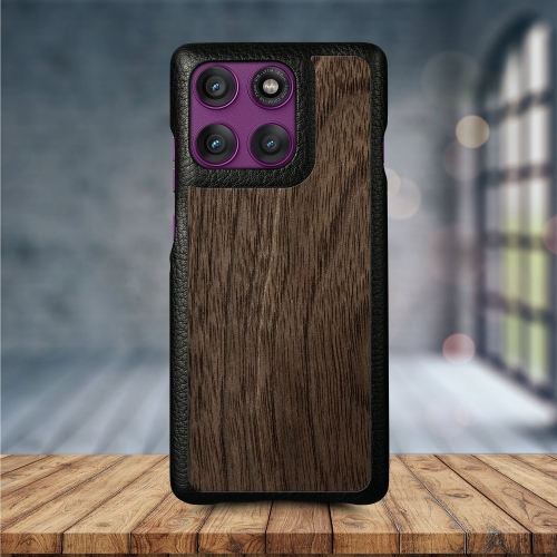 бампер на Motorola Edge 60 Pro Чорний Stenk WoodBacker фото 1