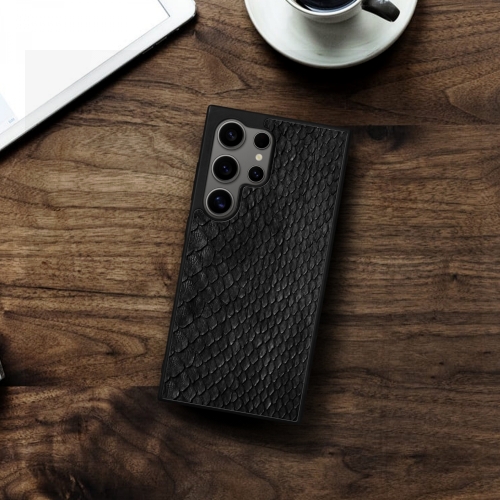 бампер на Samsung Galaxy S24 Ultra Чорний Stenk SkinBacker фото 4