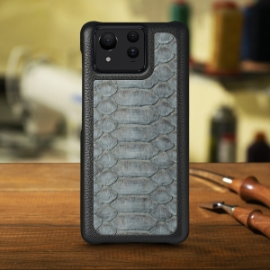 Накладка Stenk ExBacker Python Scales для ASUS ZenFone 11 Ultra Сірий