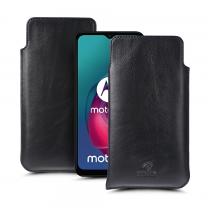 Футляр Stenk Elegance для Motorola Moto G30 Чёрный