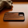 Накладка SkinBacker Wood для Apple iPhone 16 Plus Палисандр