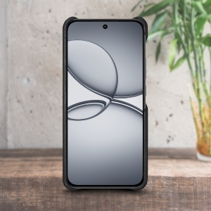 Шкіряна накладка Stenk Cover для Realme 15T Чорна